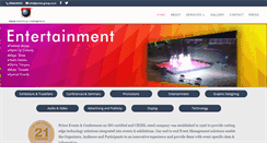Desktop Screenshot of prime-group.co.in